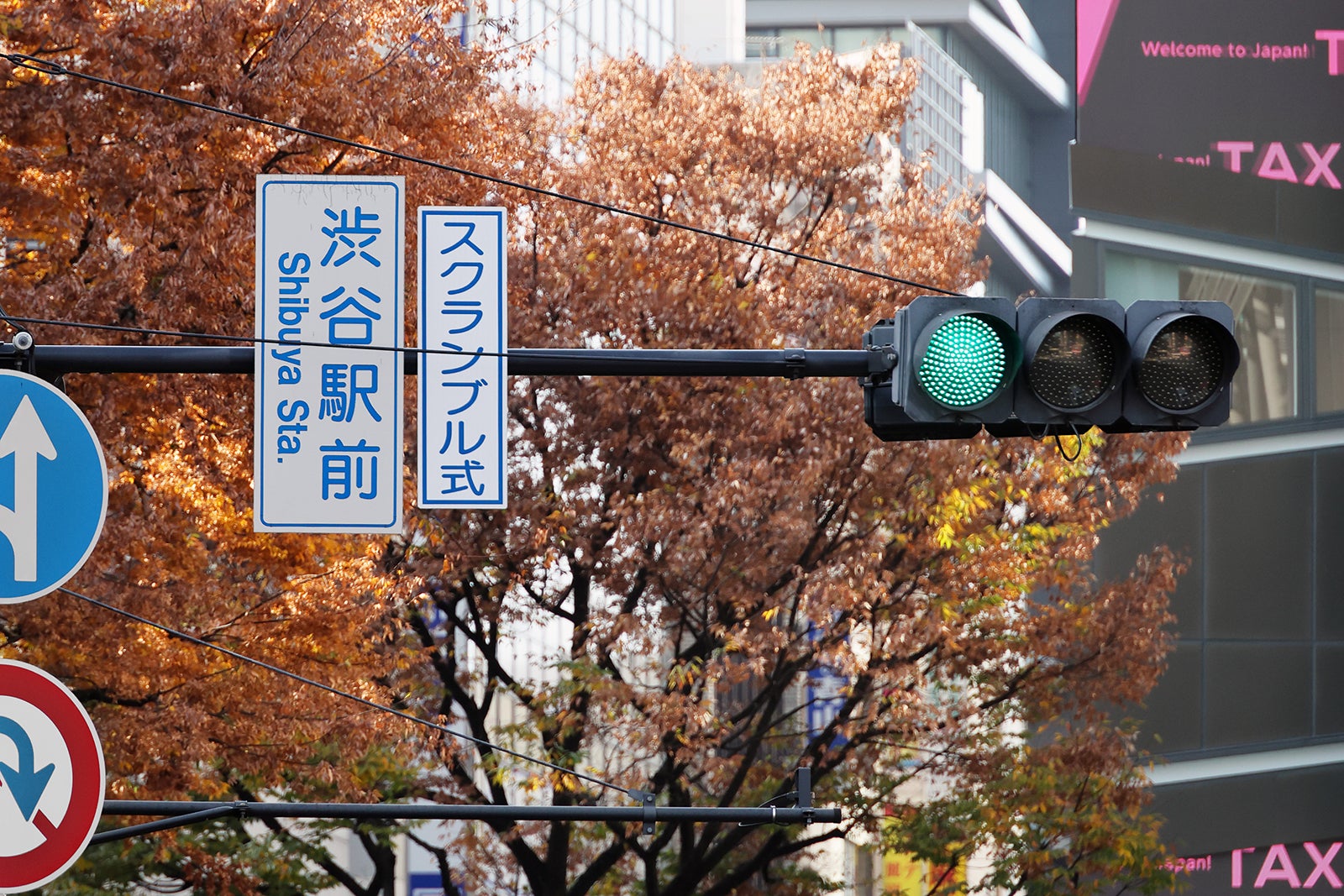 正式にはスクランブル式の「渋谷駅前交差点」