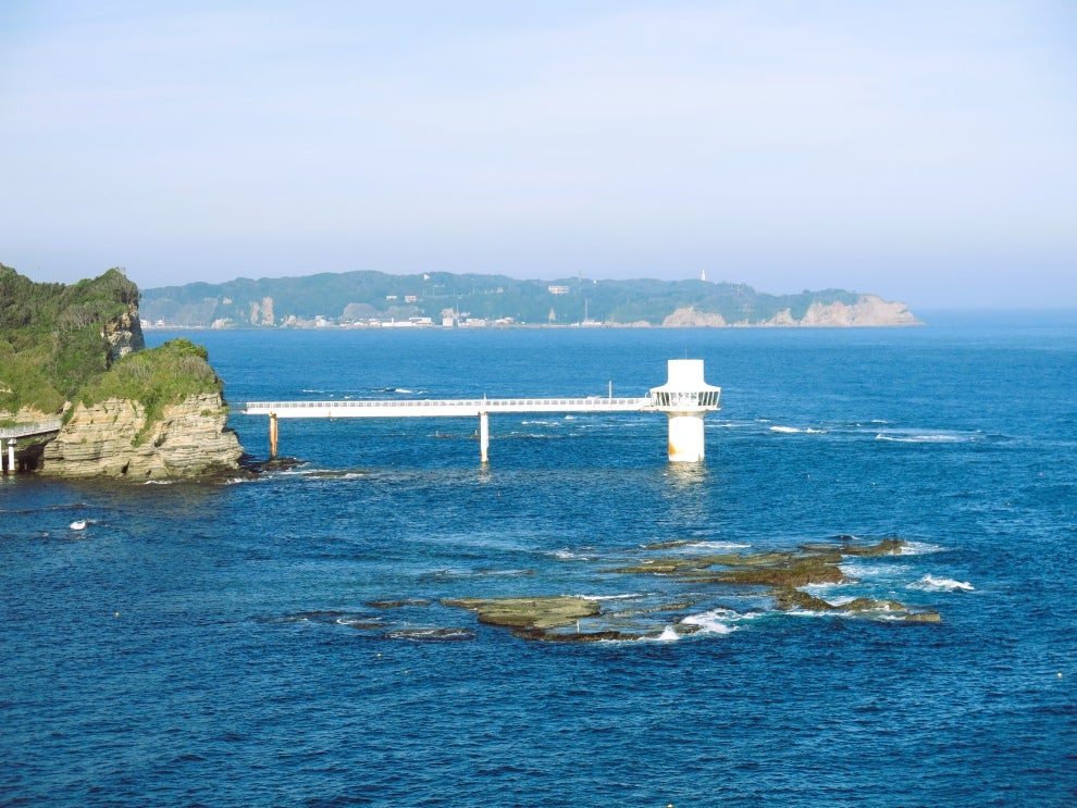 かつうら海中公園の海中展望塔