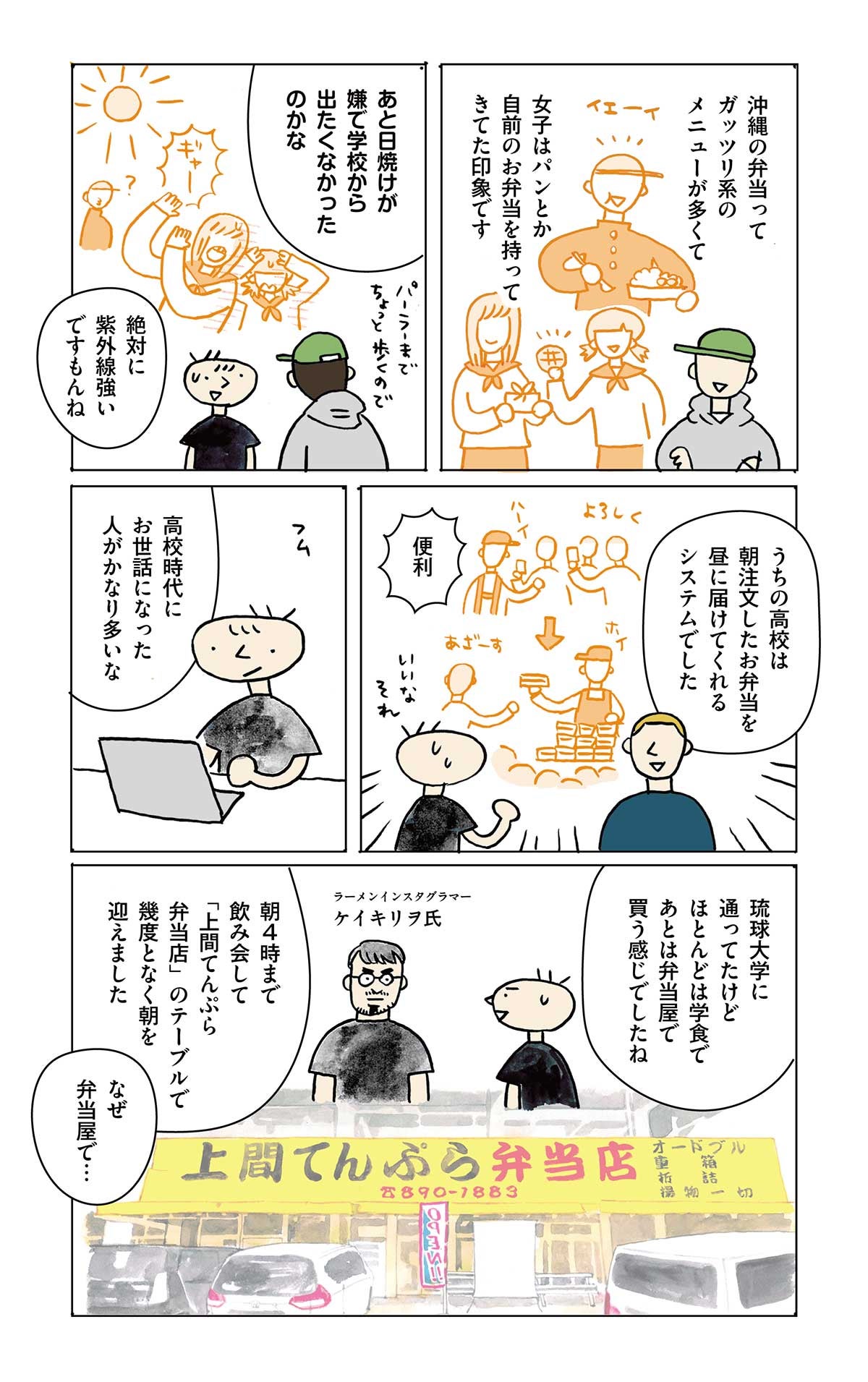 学生食堂ワンダフルワールド・36食目・沖縄の学生は弁当派？