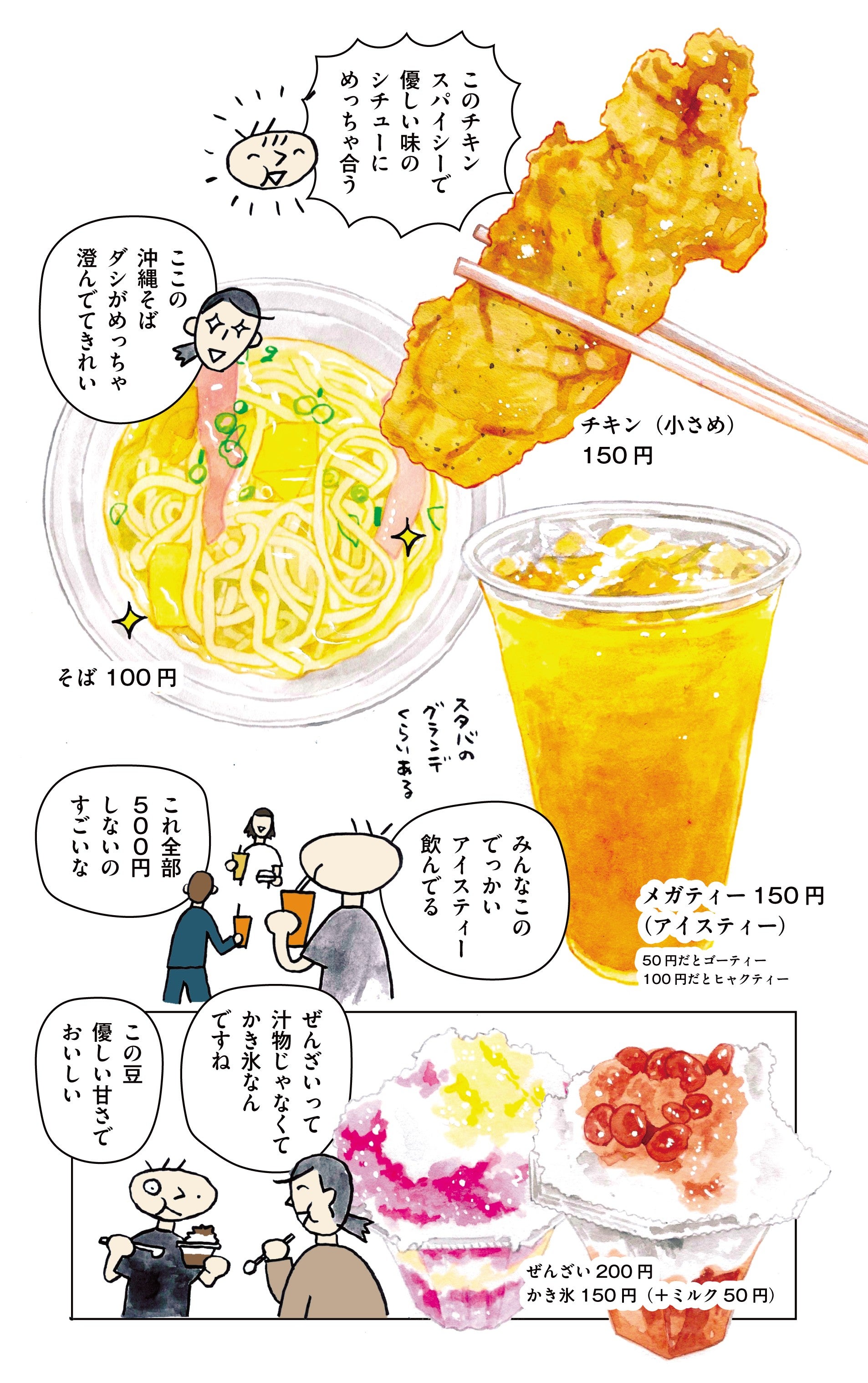 学生食堂ワンダフルワールド・37食目・どんちゃんの人気メニューの数々
