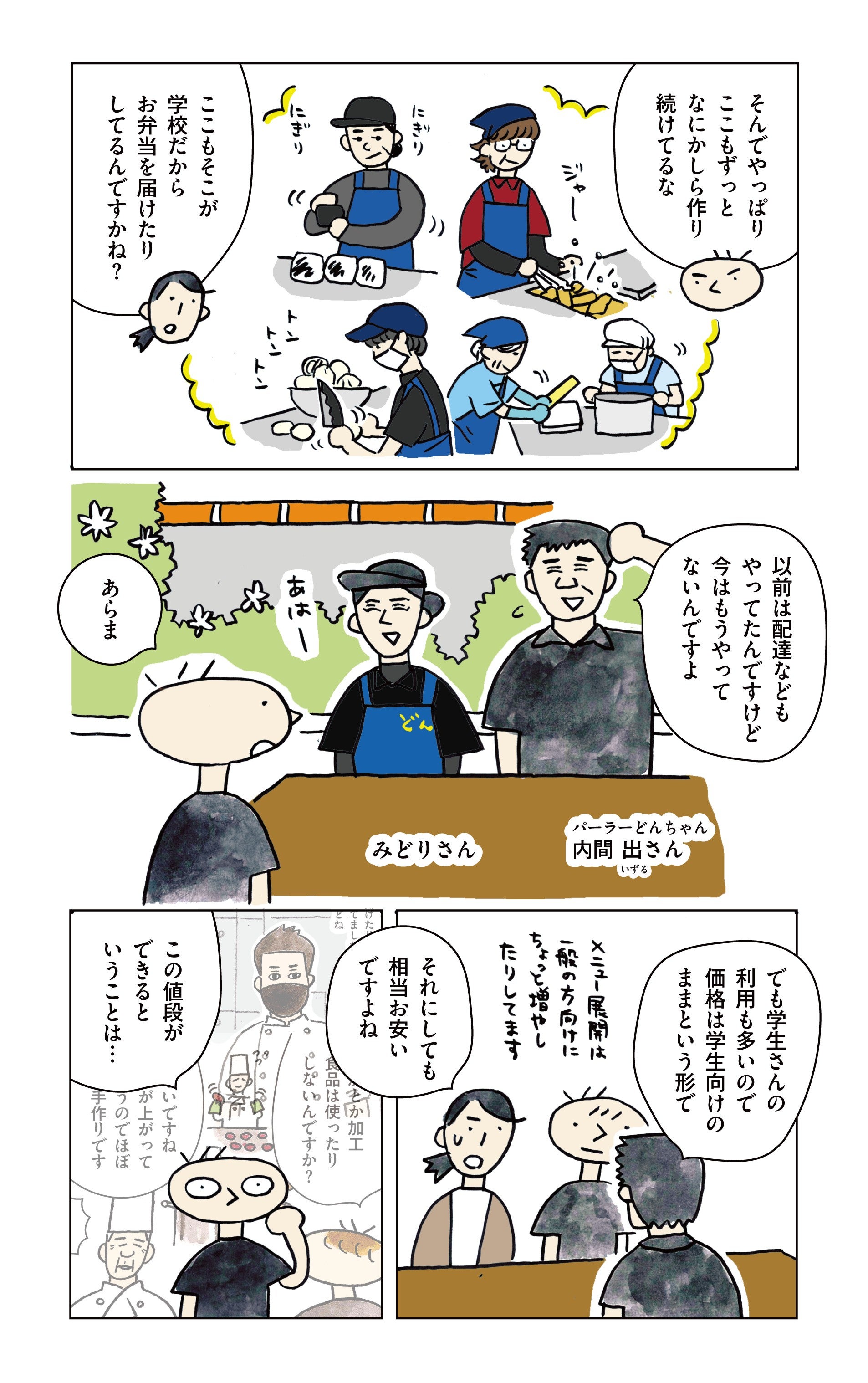 学生食堂ワンダフルワールド・37食目・どんちゃんの店長ご夫妻にインタビュー