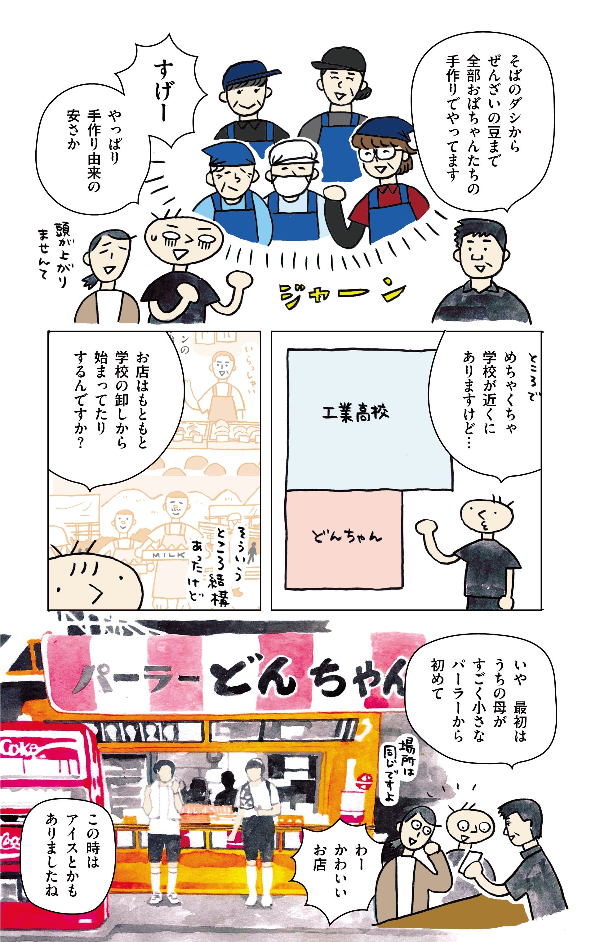 学生食堂ワンダフルワールド・37食目・どんちゃんの立地と歴史