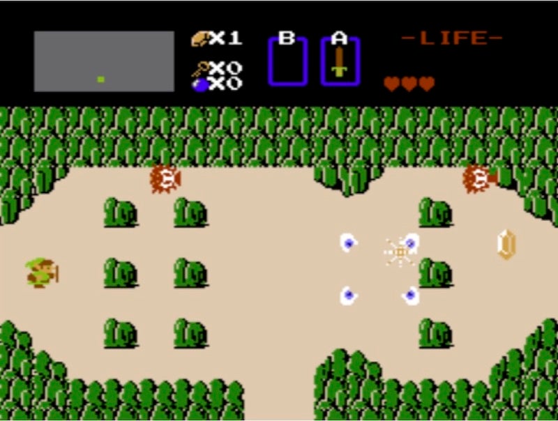ディスクシステムでローンチした任天堂『ゼルダの伝説』(1986年発売)。今もシリーズが続くほどの人気だ。©︎1986 1992 Nintendo