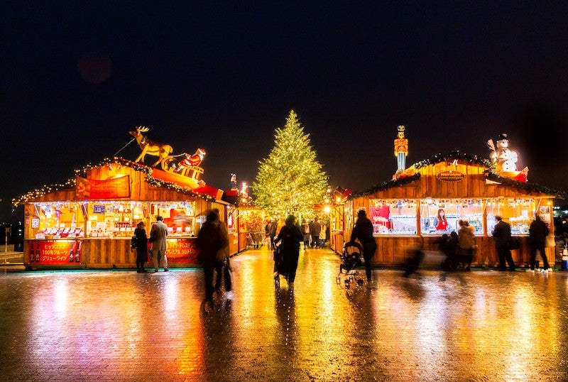 Christmas Market in 横浜赤レンガ倉庫 会場の様子