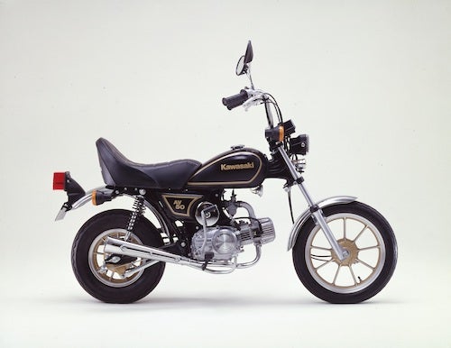 1982年発売カワサキ・AV50の画像