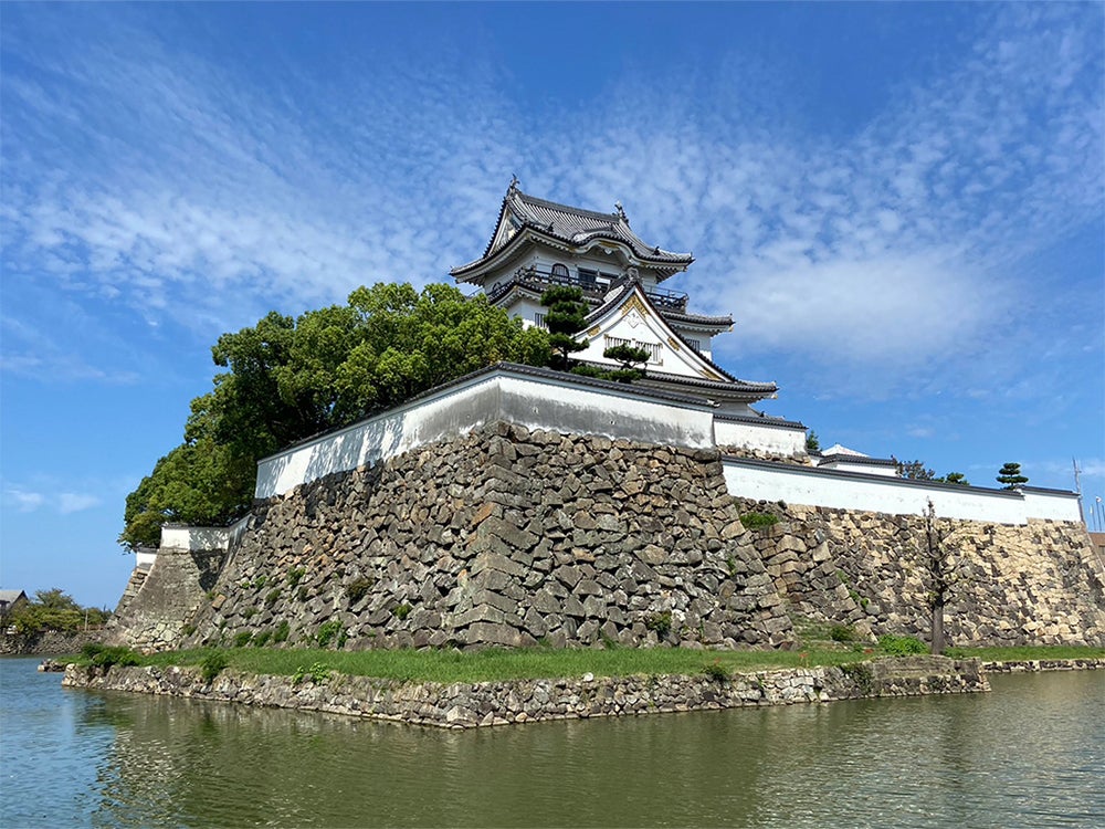 岸和田城の石垣