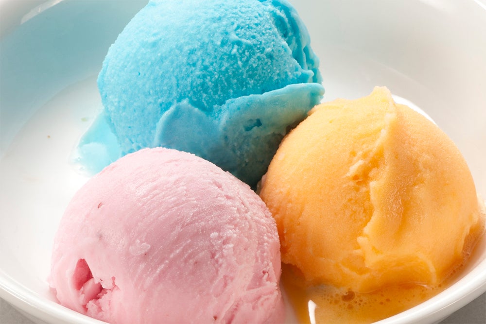 食べ放題アイスクリームの一例