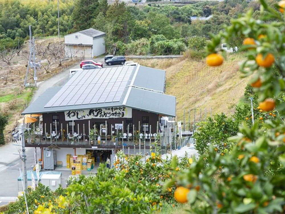 観音山フルーツパーラー総本店外観