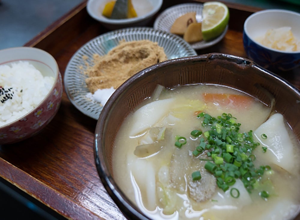 だんご汁定食