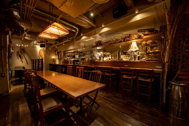 カフェの店内