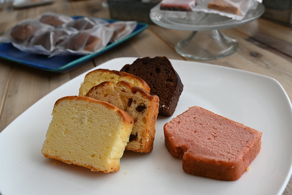 むぎいろ菓子店のパウンドケーキ