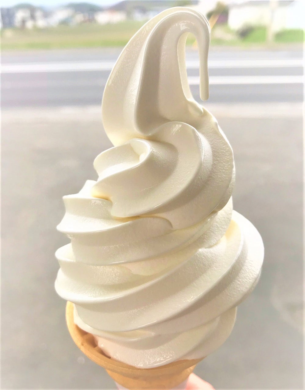羽前屋のソフトクリーム