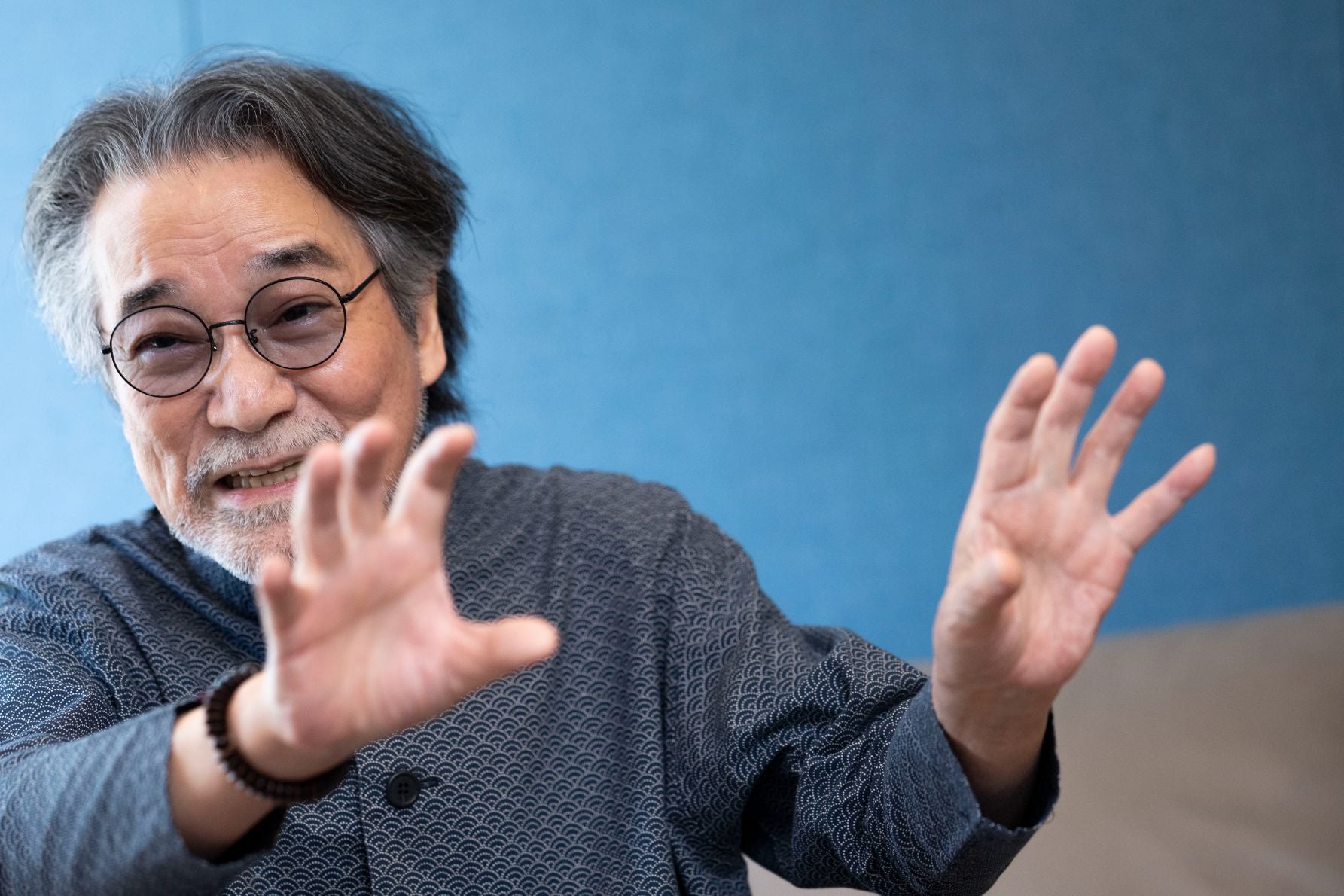 トークに熱が入る稲川淳二さん