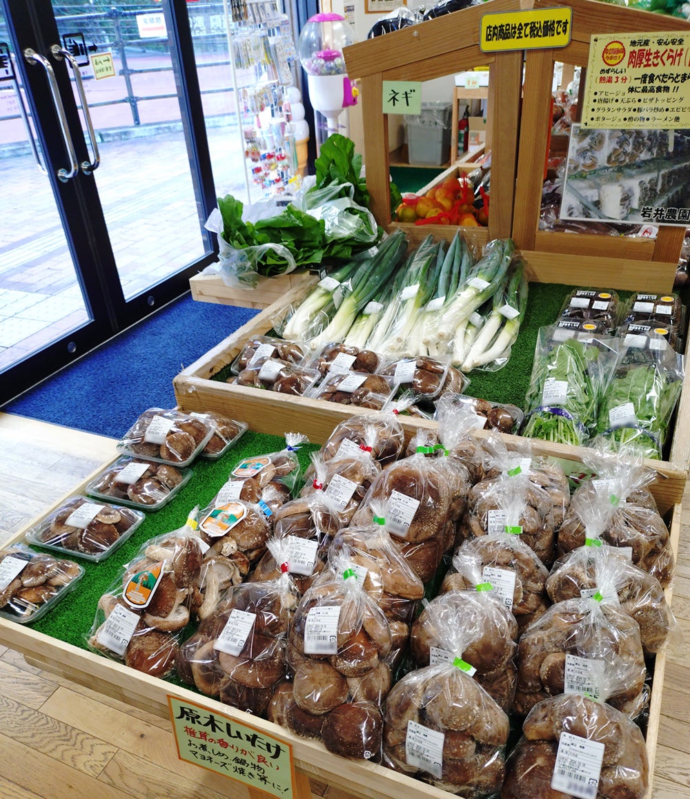 道の駅慈恩の滝くすの名産品