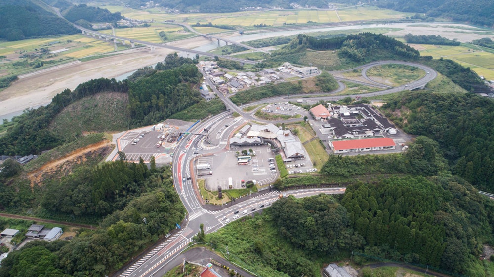 道の駅はゆまの外観