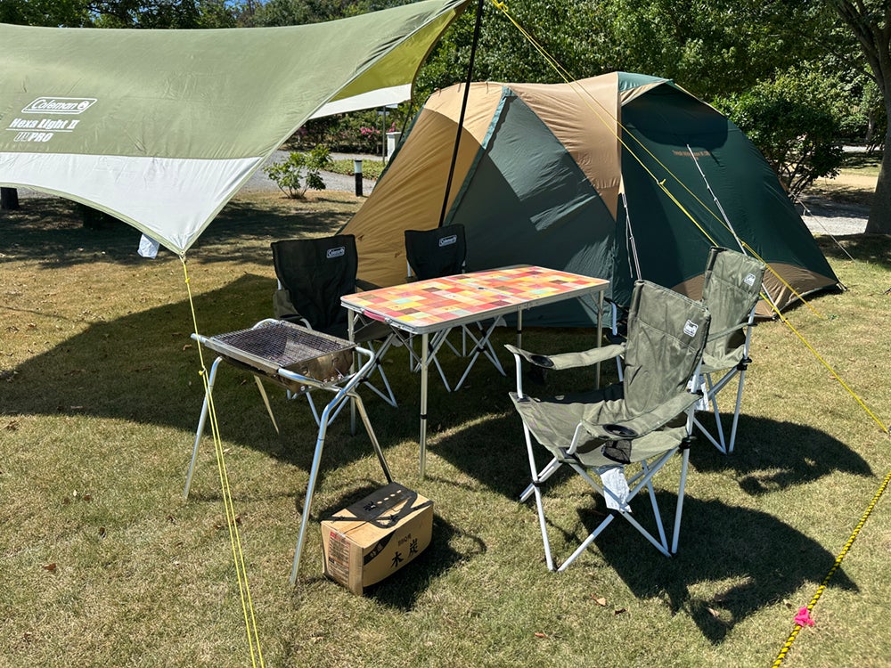 キャンプ場のレンタル品