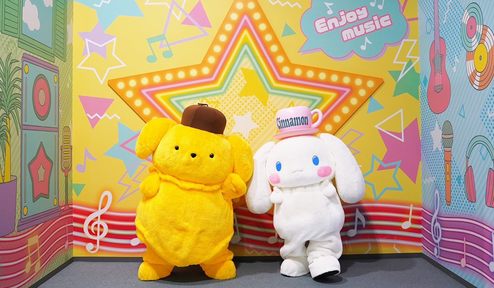 ファンスタジオ内のキャラクター
