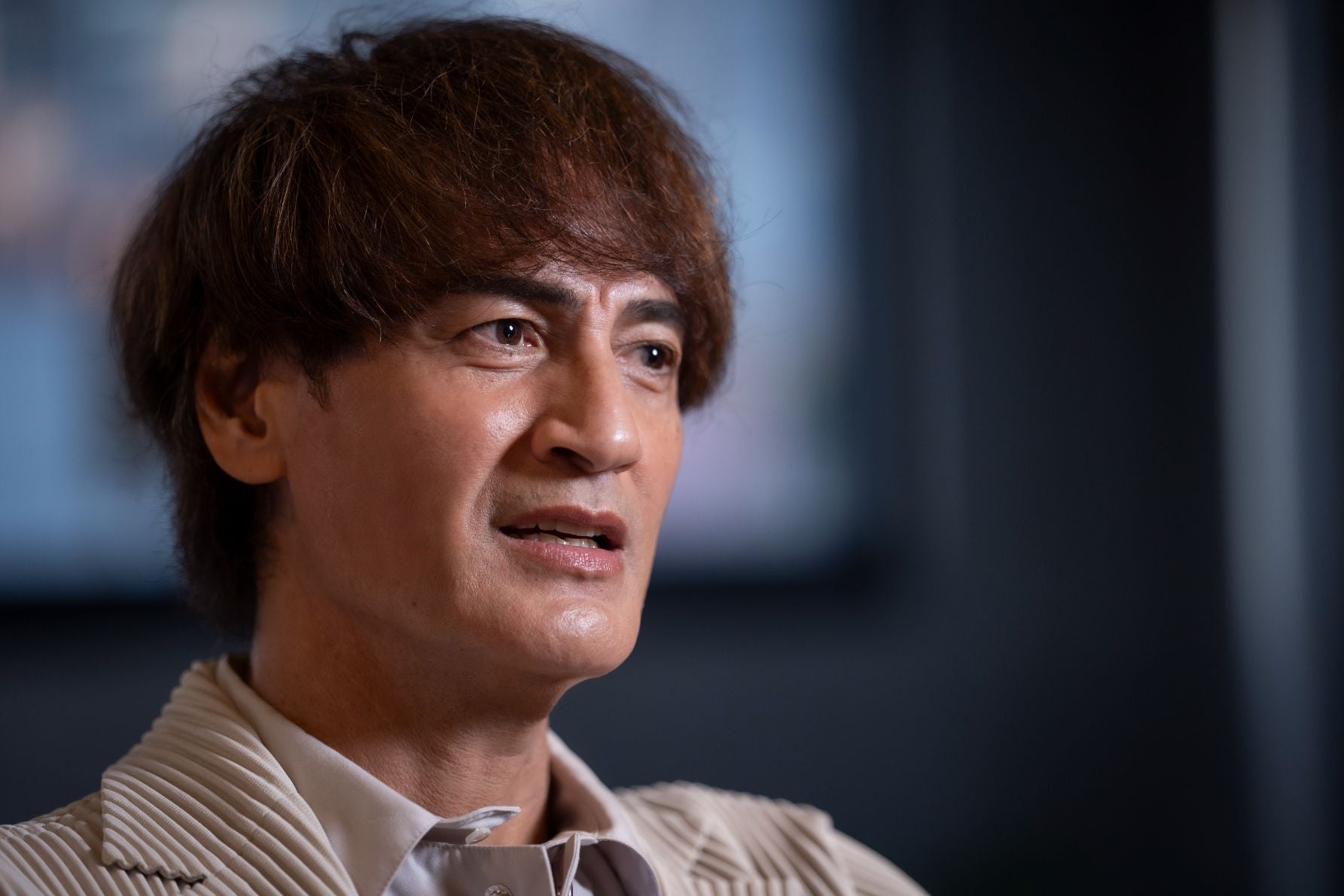 妻・丸山桂里奈とのドライブや家族のエピソードを語る元サッカー日本代表の本並健治。