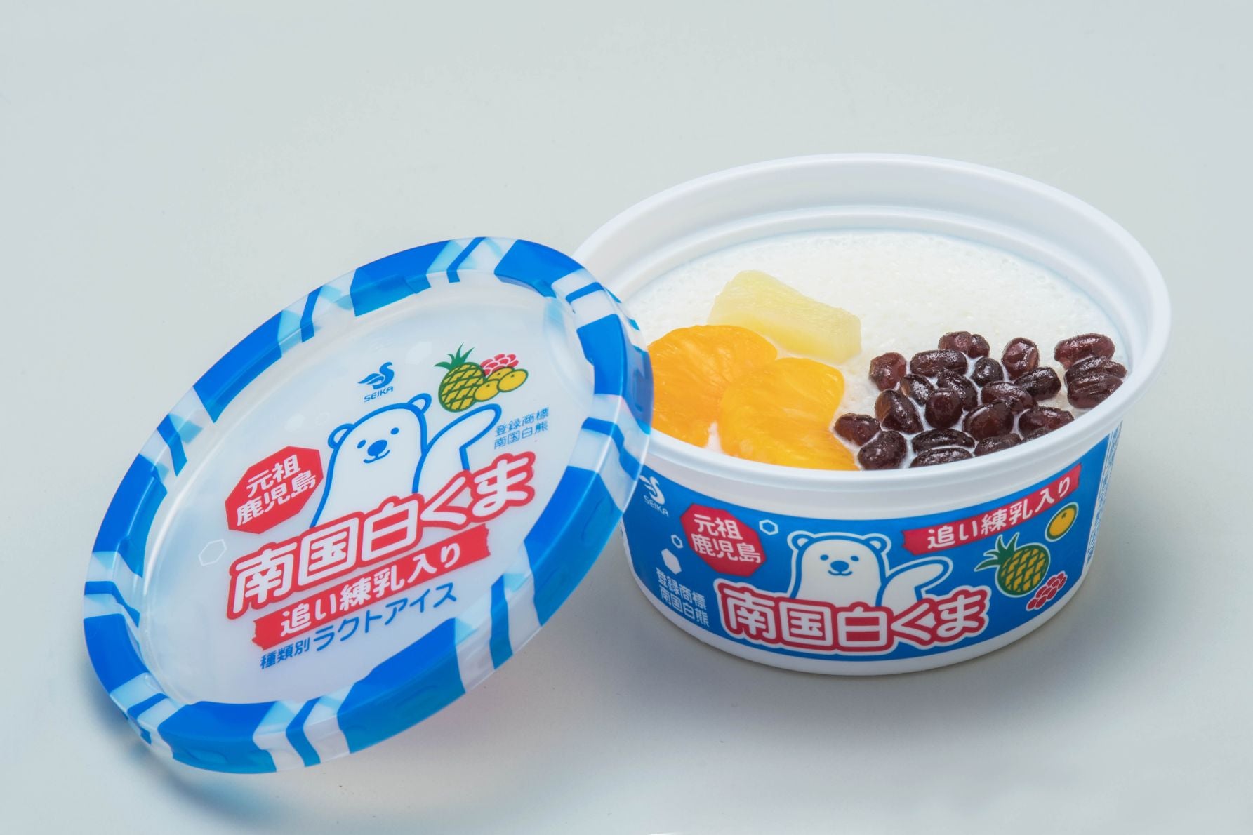 セイカ食品「元祖鹿児島 南国白くま」140mL 183円（税込希望小売価格）