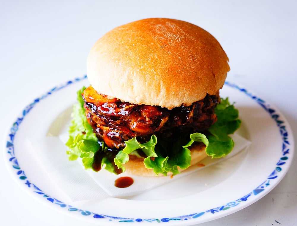 「甘えびかきあげバーガー」