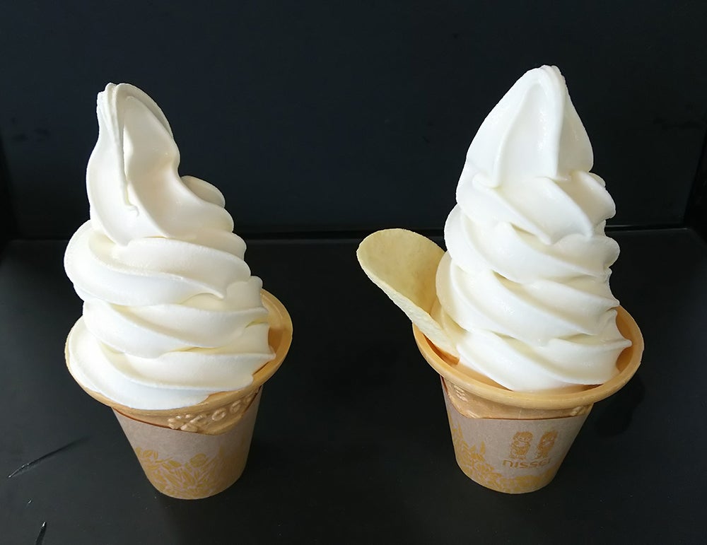 「男爵ソフトクリーム」