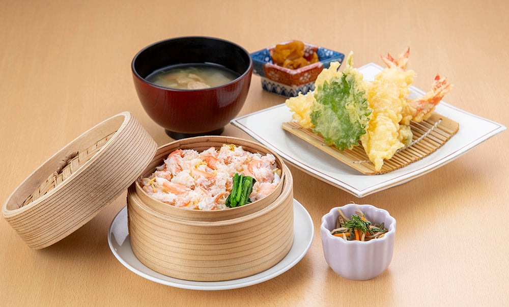 カニわっぱ飯定食