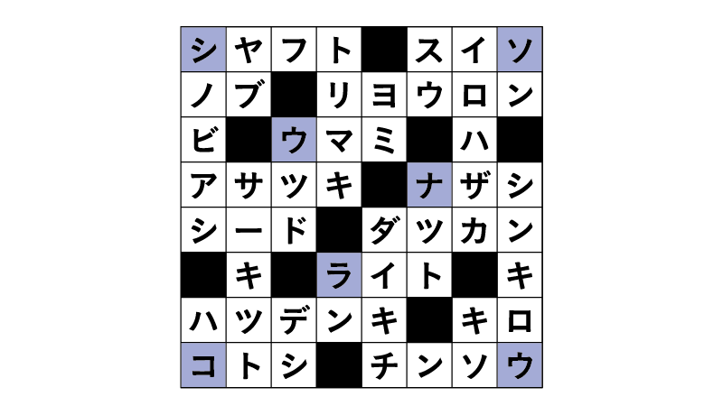 賞金クロス2026年1月の解答は「ナラシソウコウ」