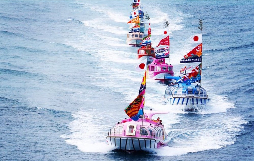 観光汽船パレード