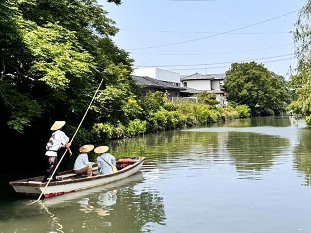 柳川の舟下り