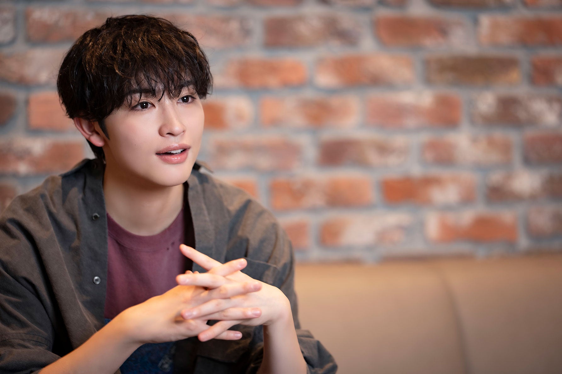 増子敦貴が運転免許取得を報告、初ドライブの話を笑顔で語るインタビュー写真