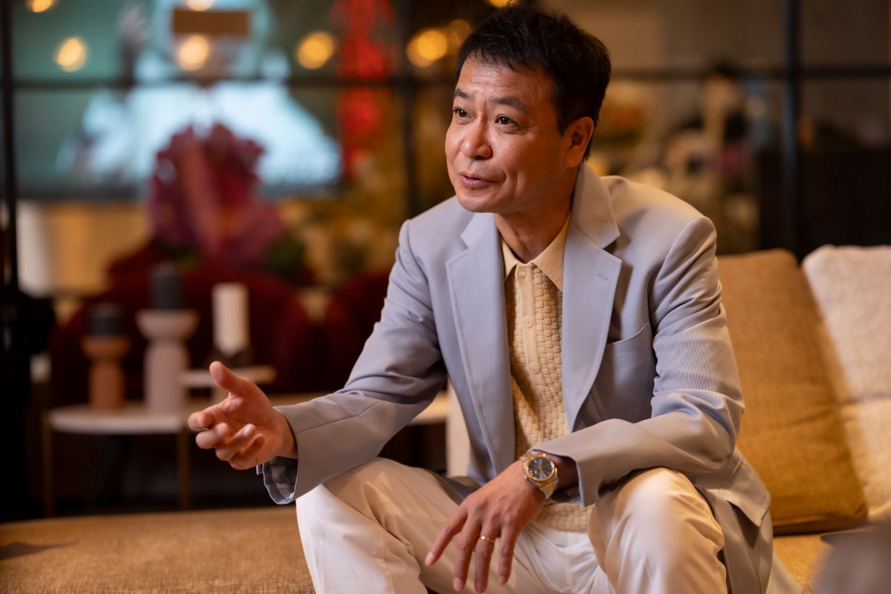 中山秀征さんが自身のカーライフについて語るインタビュー