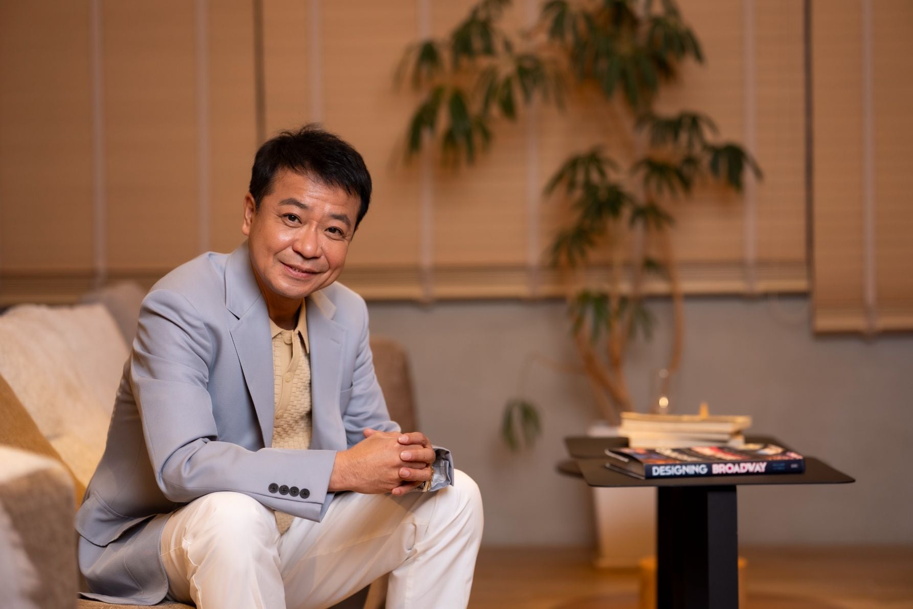 タレント中山秀征さんのインタビュー写真