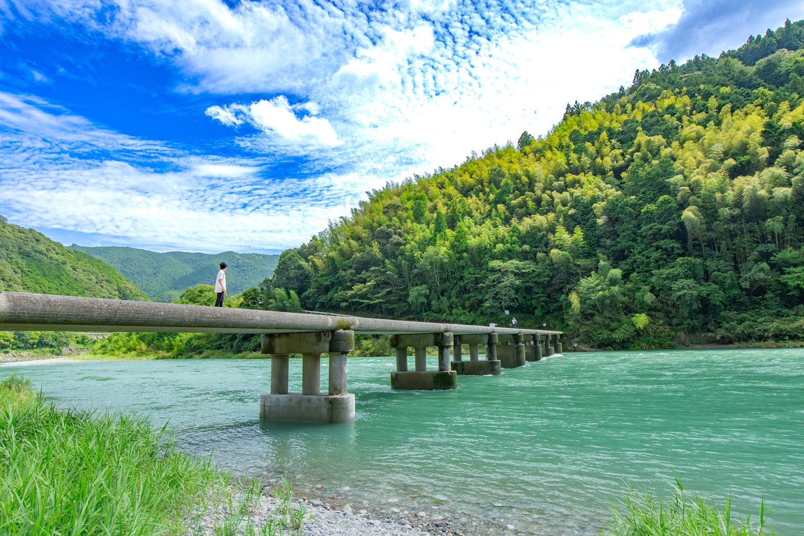 仁淀川と沈下橋