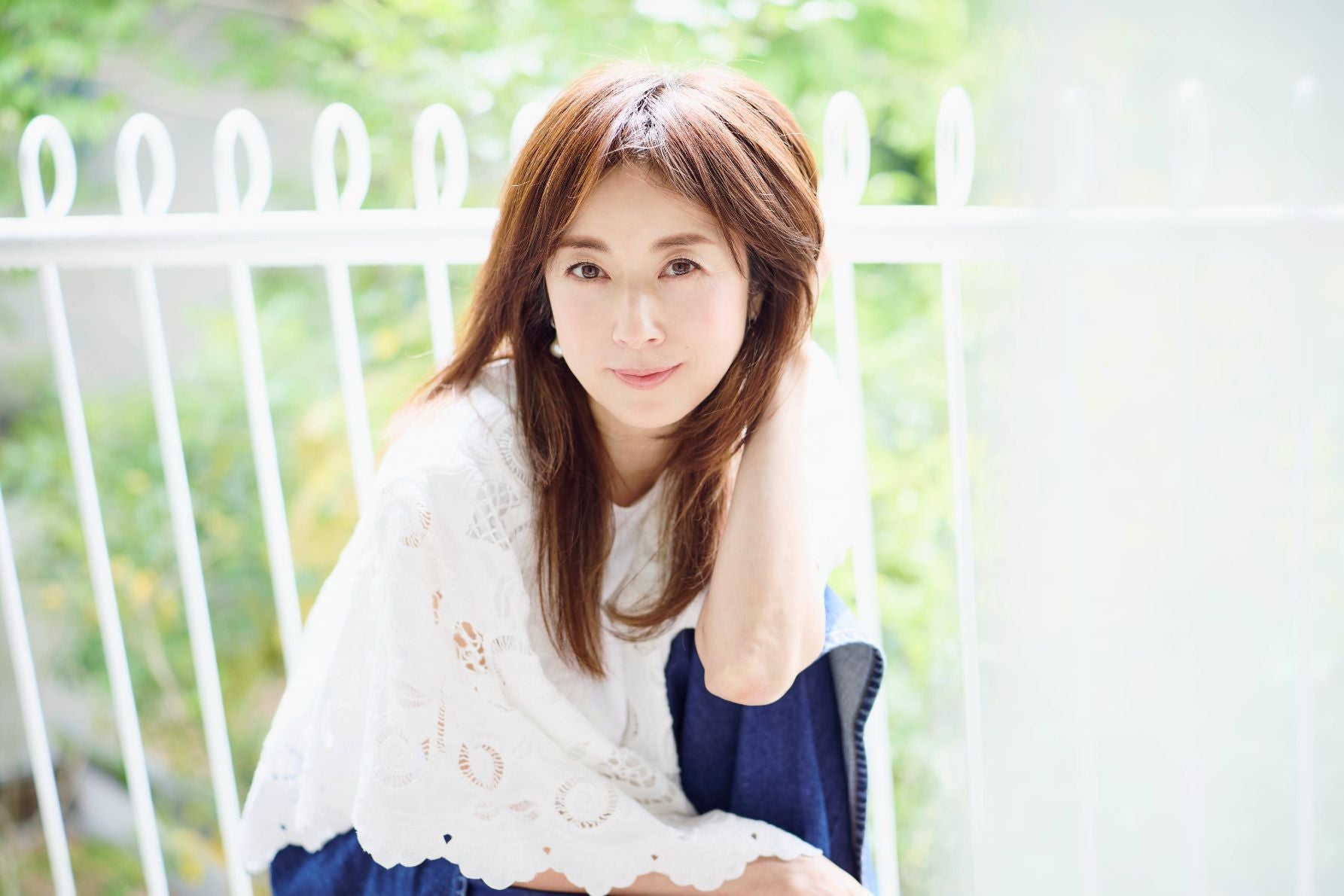 インタビューに応じる高岡早紀さん
