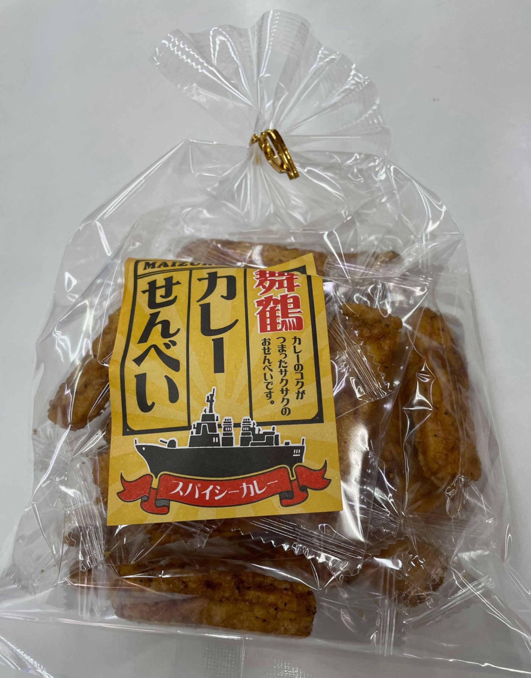 舞鶴カレーせんべい商品パッケージ