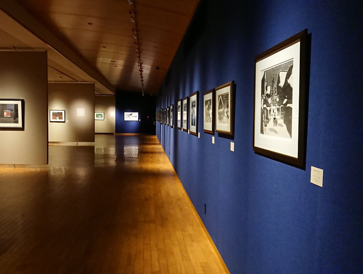 やないづ町立斎藤清美術館の展示