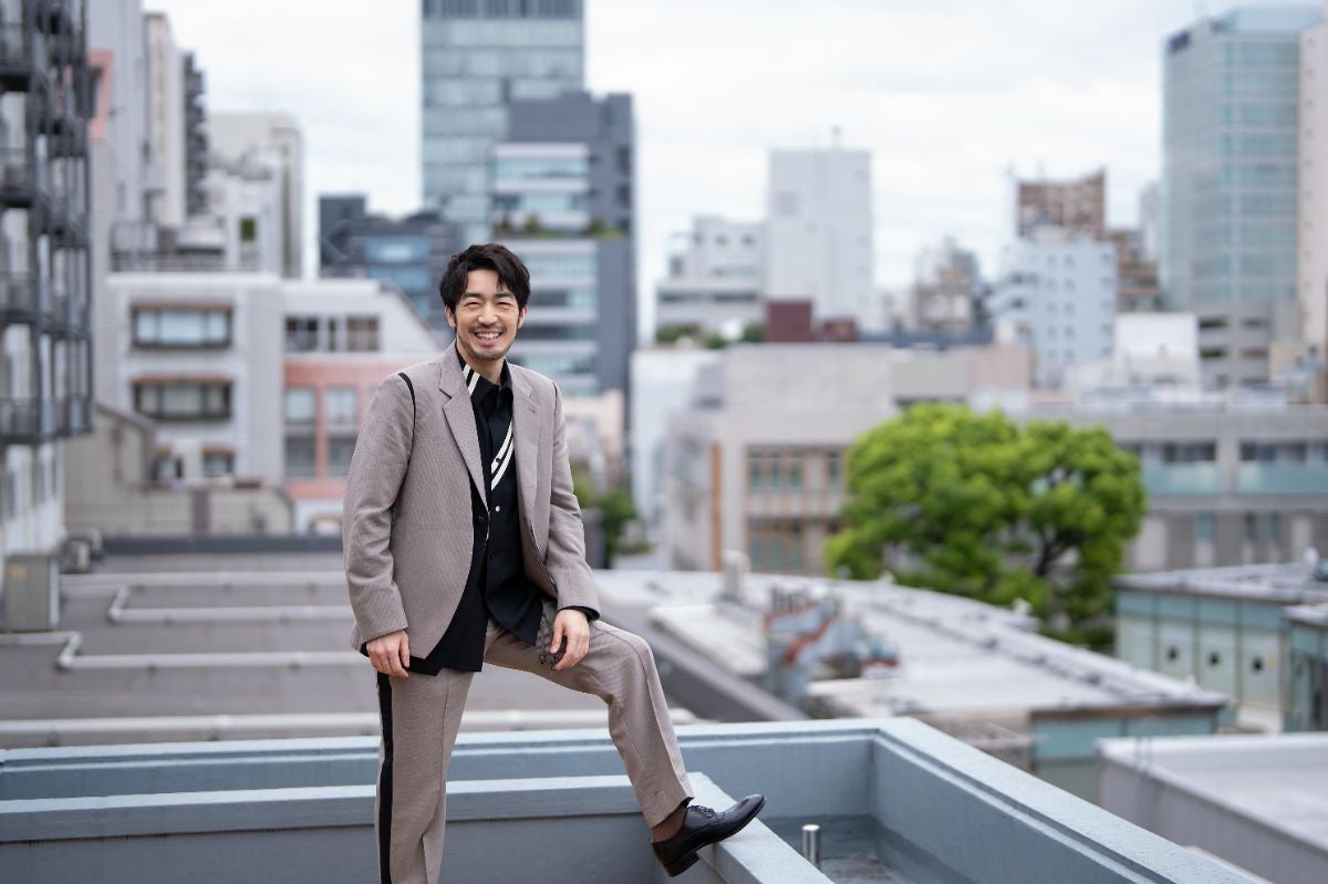 笑顔の大谷亮平さん