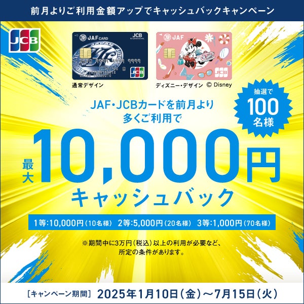 JAF・JCBカードキャンペーン