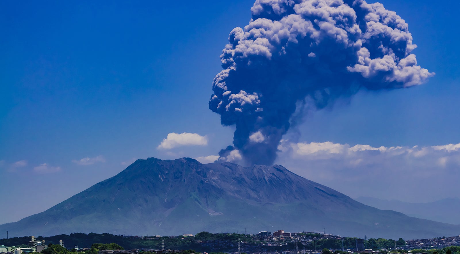 火山噴火のイメージ画像