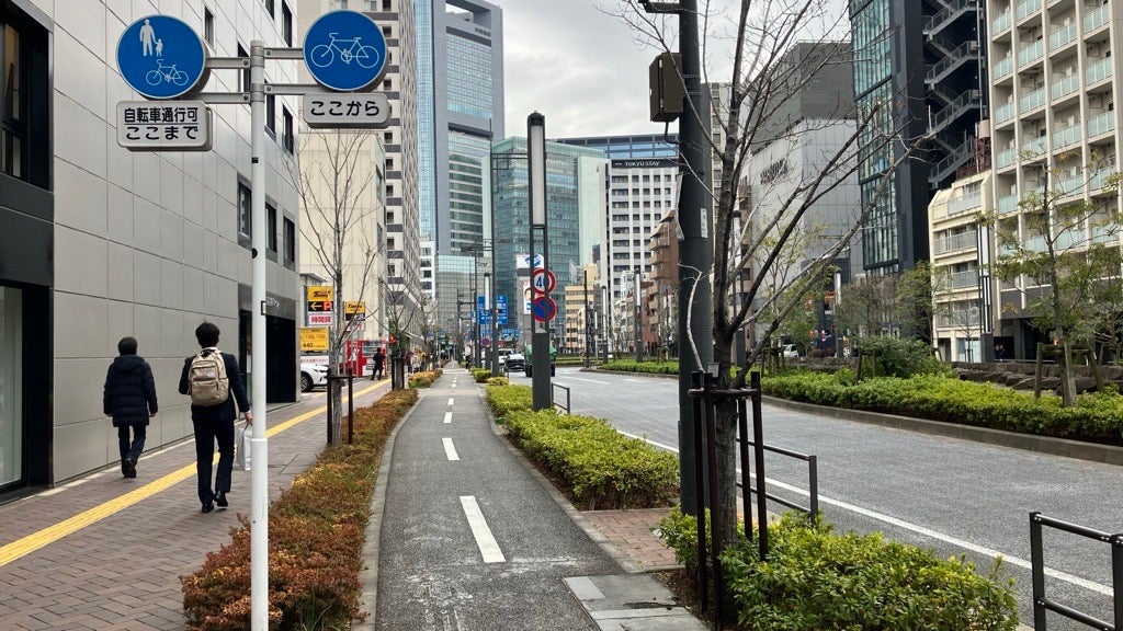 自転車道のイメージ