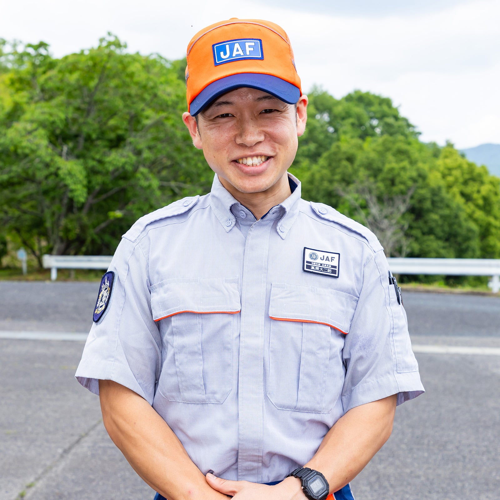 髙原隊員の顔写真