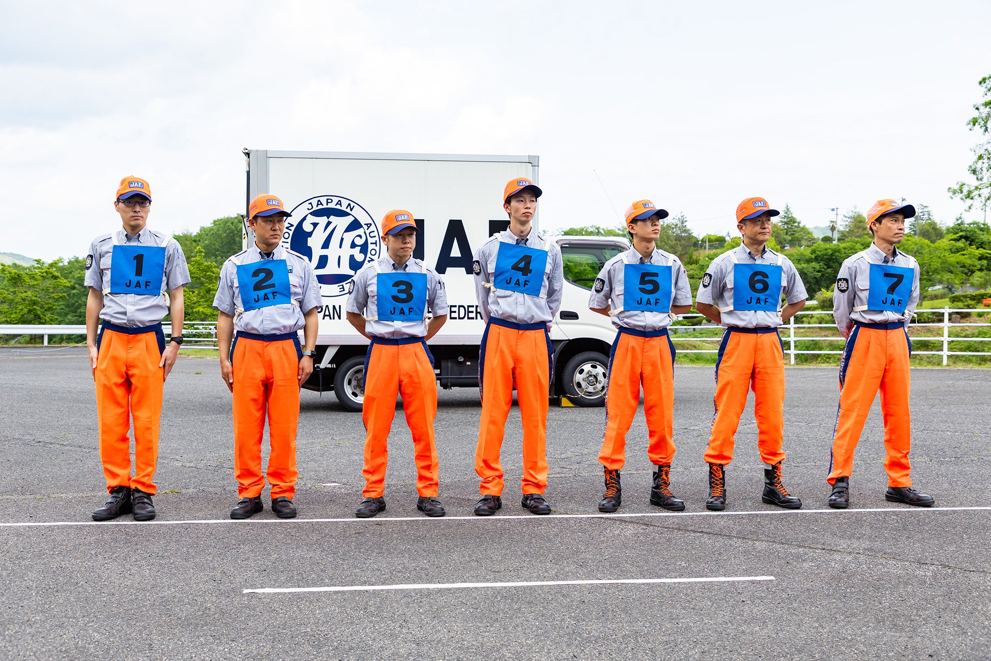 今回の選考会に参加した7名の隊員
