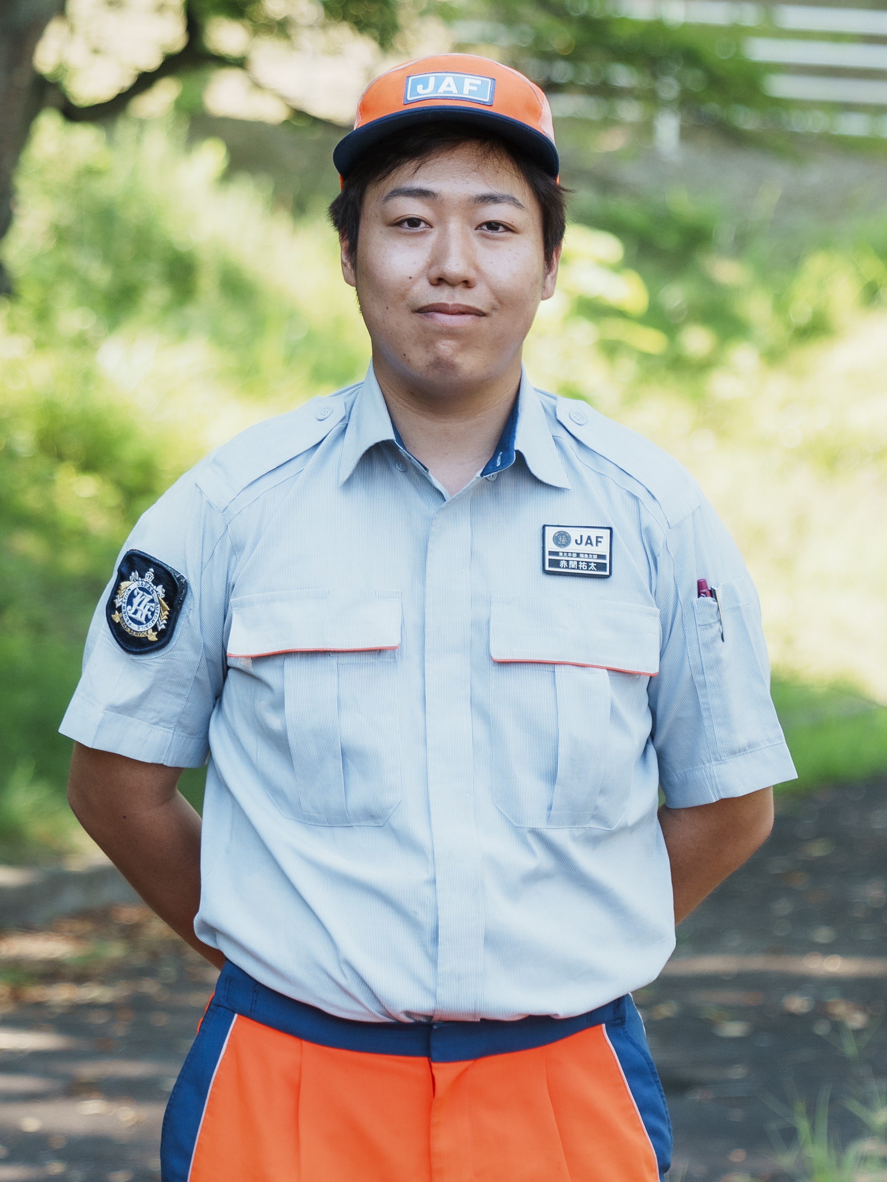 赤間祐太（あかま・ゆうた）隊員／25歳／福島支部所属