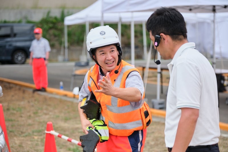 北海道本部ロードサービス競技会の様子