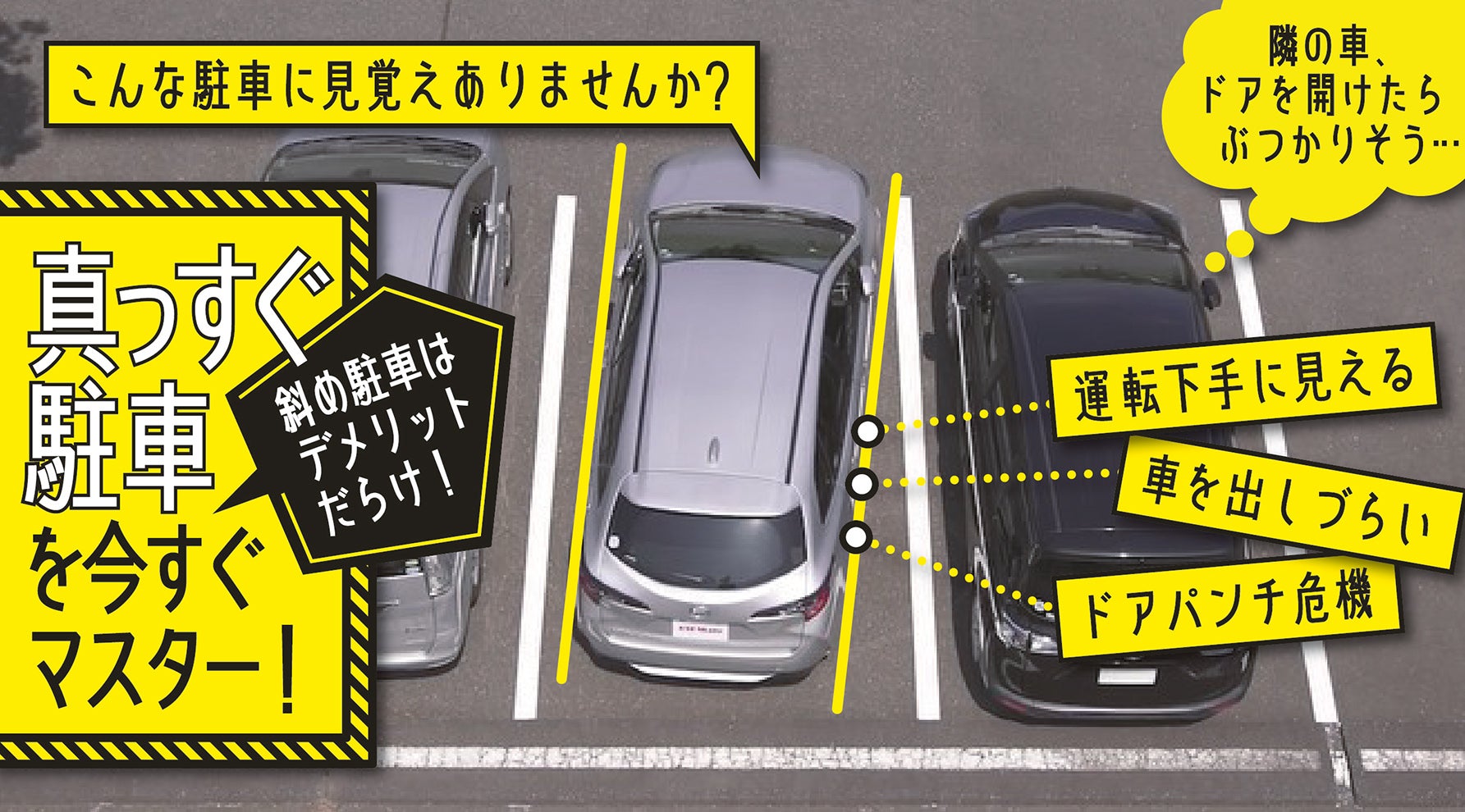 かっこいい駐車のイメージ