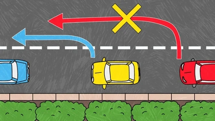 追い越しのイメージ