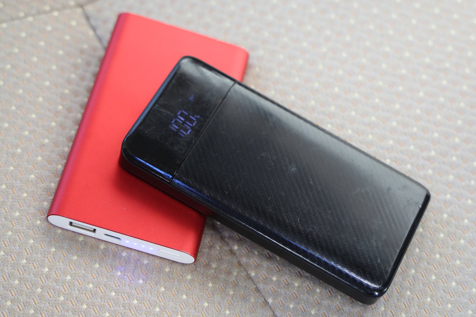 モバイルバッテリーの写真