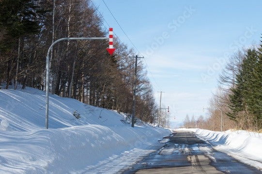 固定式視線誘導柱