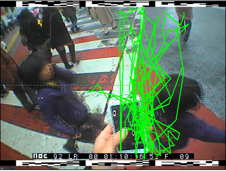 子供を見落とす様子