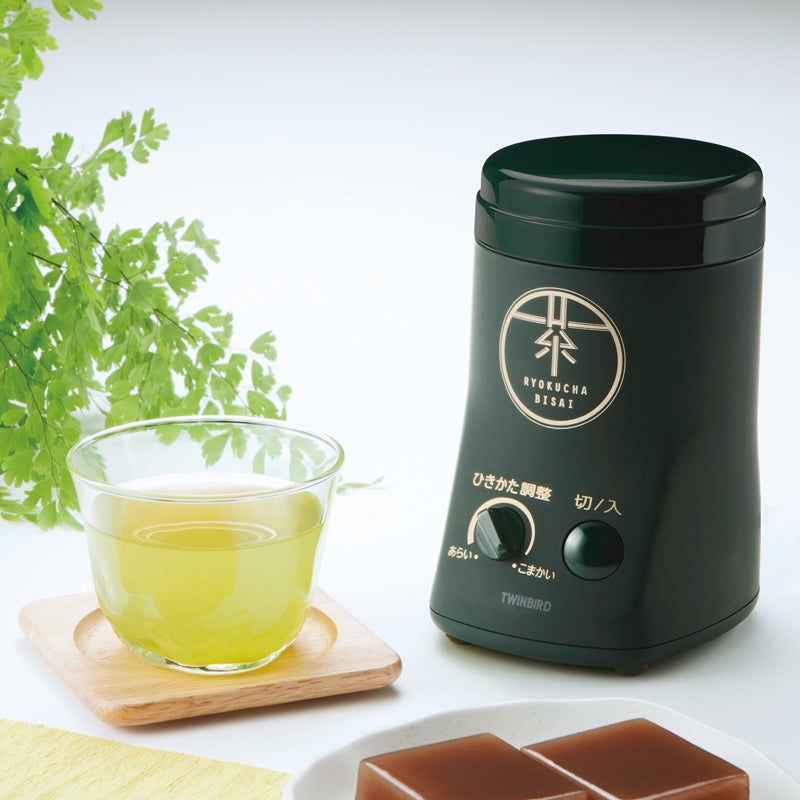 電動お茶ひき器「緑茶美採」
